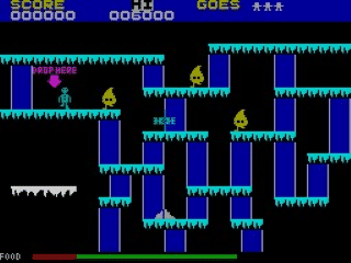 The Snowman screenshot 3 for ZX Spectrum